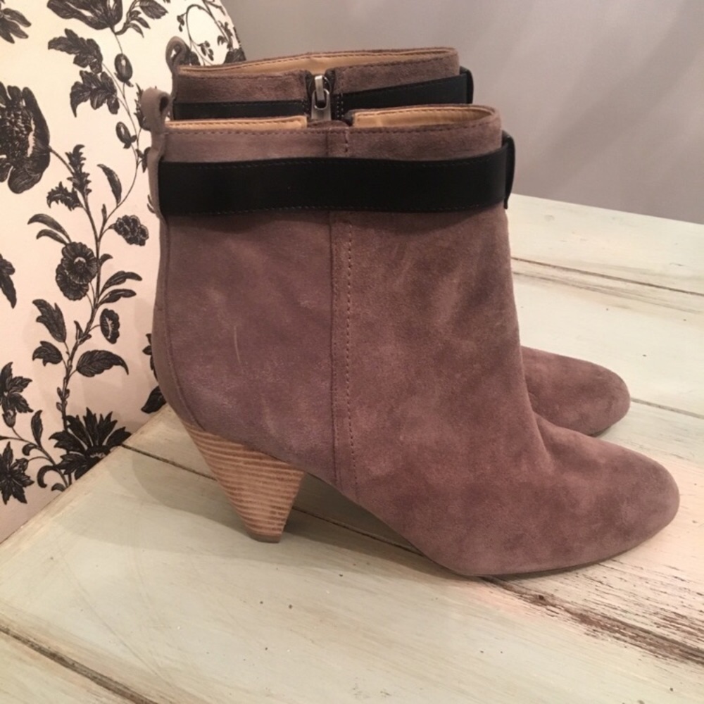 Sole Society Booties Size 9 Taupe/Gray